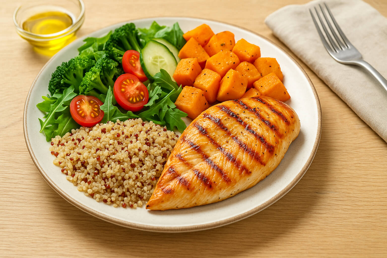 Alimentação equilibrada: o que incluir no prato para uma vida saudável